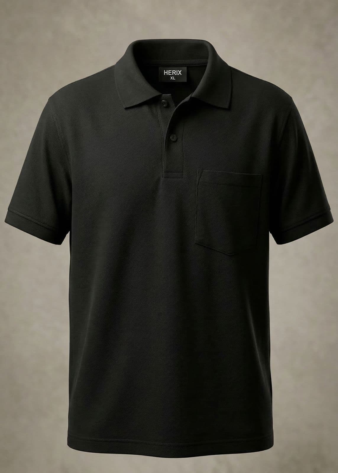 White Polo with tricolor tipping