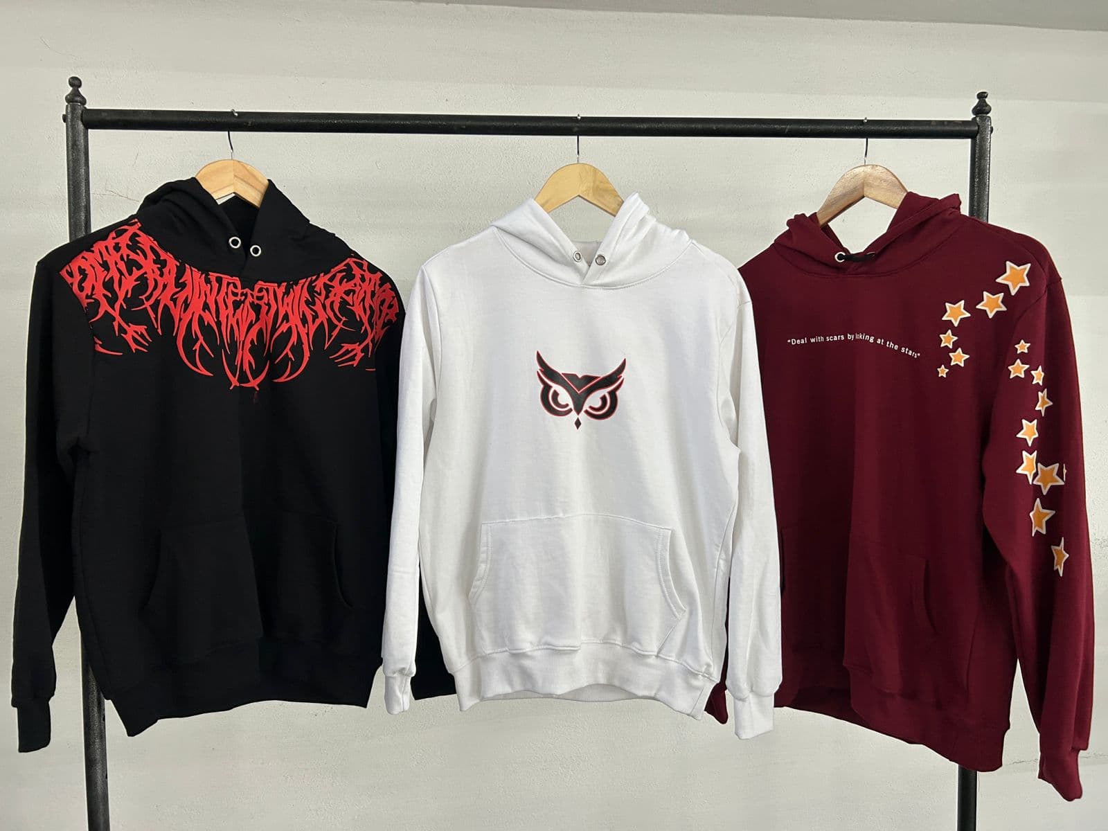 F1 driver tees rack Hamilton Leclerc Norris Verstappen
