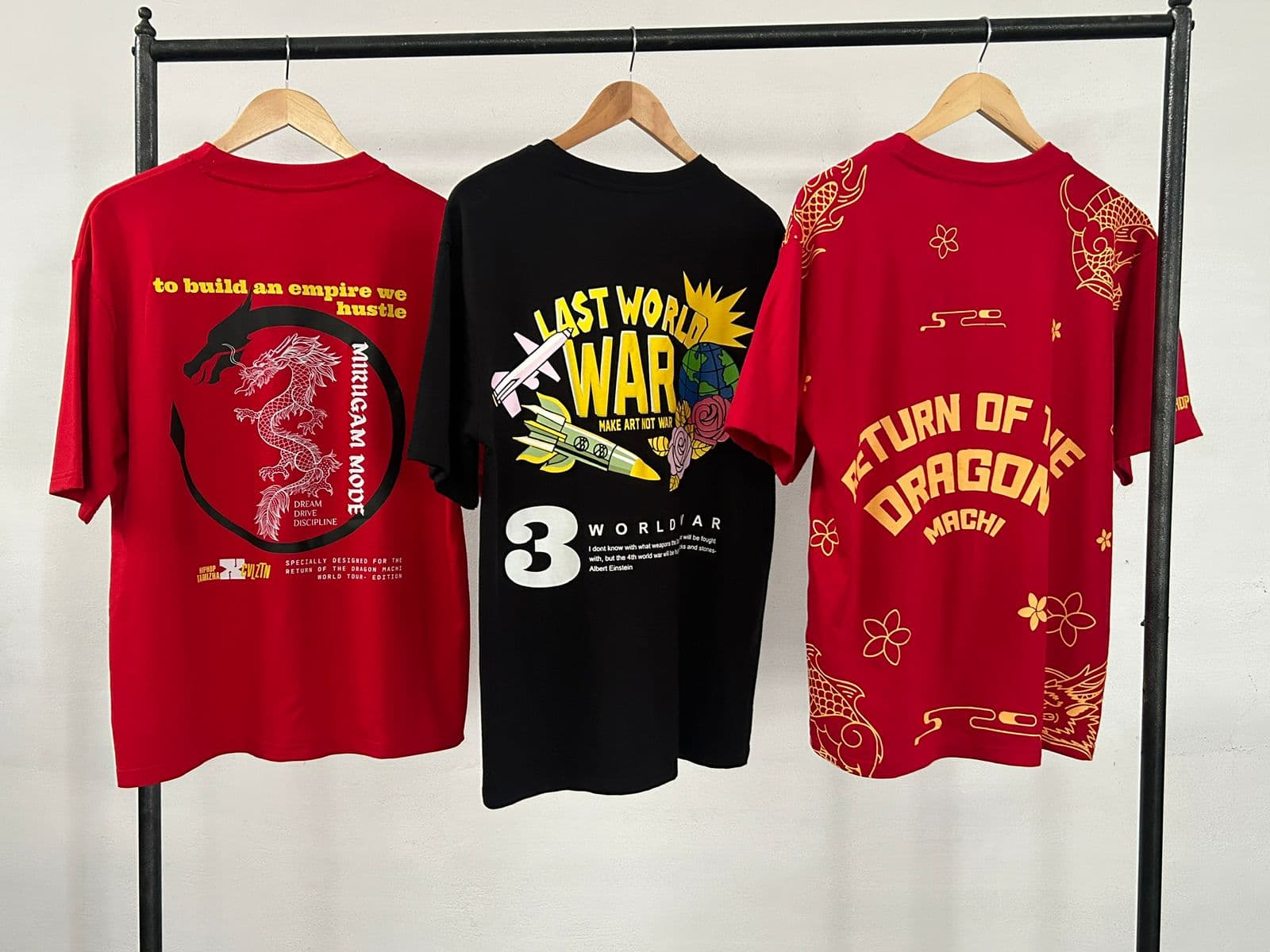 Rack Mirugam Mode Last World War Dragon tees